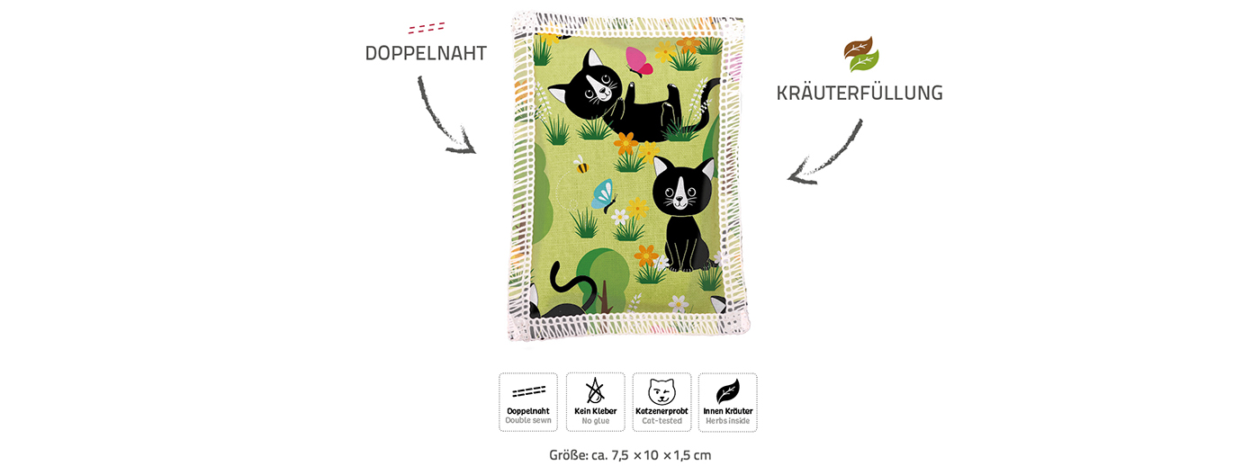4cats Schmusekissen Musterprodukt private label