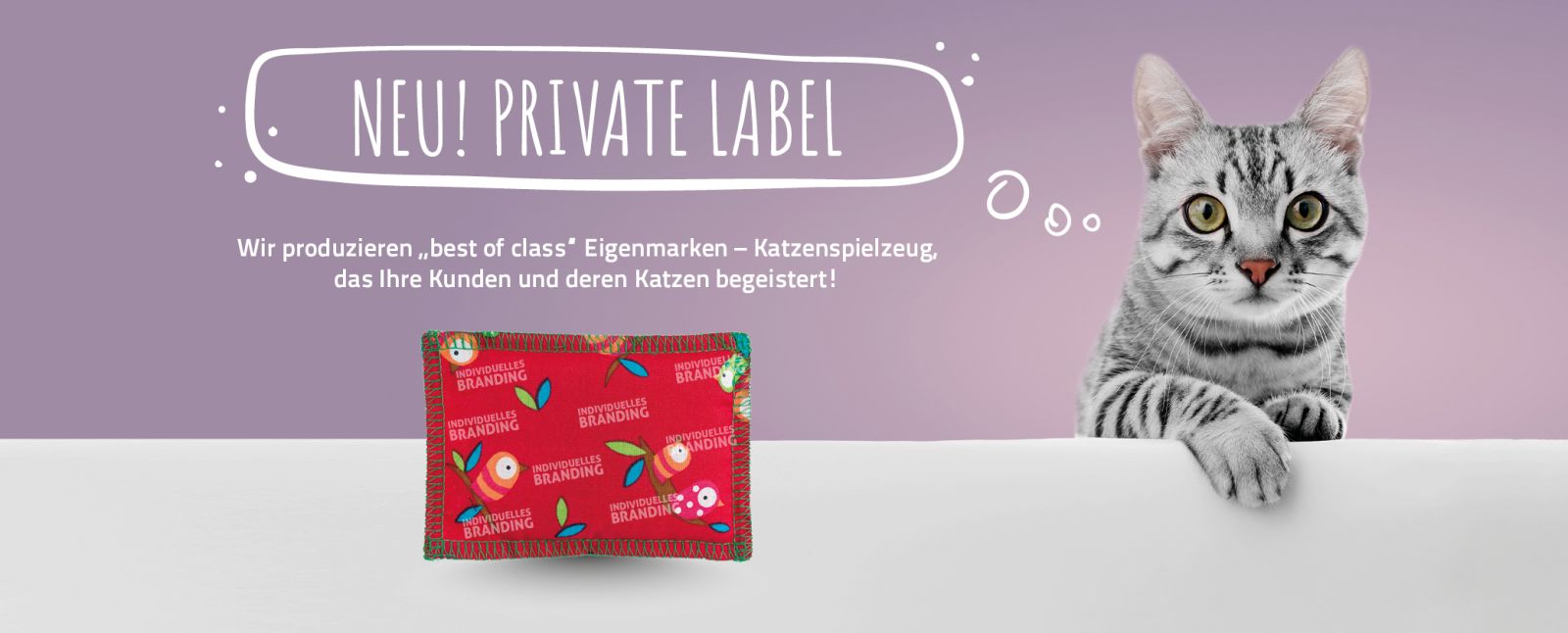 Private Label bei 4cats Heimtierbedarf