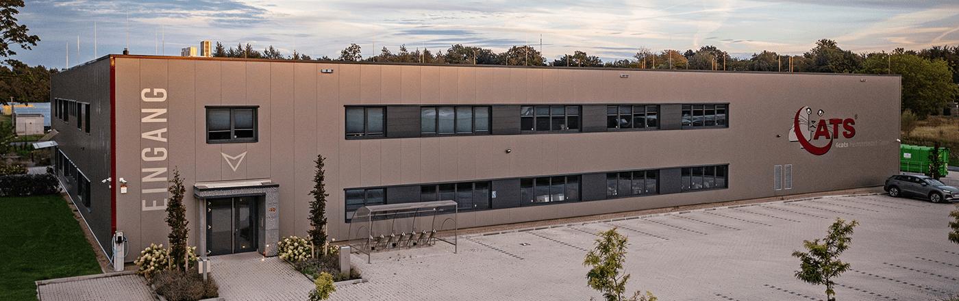 Frontansicht Neubau 4cats Heimtierbedarf GmbH