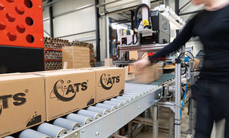 Production de nos jouets pour chats